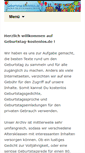 Mobile Screenshot of geburtstag-kostenlos.de